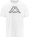 Kappa T-shirt Cromen Heren 3XL Wit/Zwart