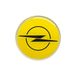4R Quattroerre.it 3D-stickers, compatibel met Opel, gelicentieerd artikel (geel, 58 mm)