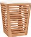 vidaXL Badkamerkruk - 40,5x40,5x56 cm - Massief Walnotenhout
