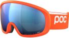 Poc Fovea Wide Fit skibril oranje Partly Sunny Blue/CAT2
