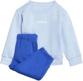 Adidas Essentials Linear Joggers Set Blauw 12-24 Maanden Unisex Baby Katoen