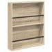 vidaXL - Bibliothèque - Chêne Sonoma - 60 x 12 x 70 cm - Bois transformé
