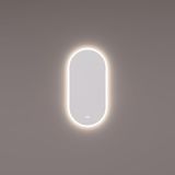HIPP Design Spiegel Ovaal-Recht met LED Verlichting 40 x 80 cm