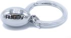 Metalmorphose Sleutelhanger rugbybal Tackle Unisex Zilver