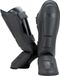 Super Pro Combat Gear Lederen Scheenbeschermer Guardian Grijs Large