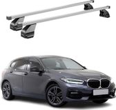 Menabo Barre de toit pour BMW Serie 1 F40 (2019-2024) - Gris