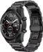 ShieldCase Ticwatch Pro stalen band - zwart - 46mm
