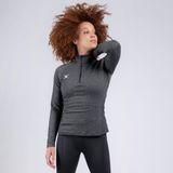 Gilbert Netball Pro Synergie Warm Up Top - W 16 - Zwart