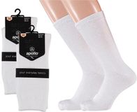 Apollo Chaussettes blanches pour femme - 6x paires en taille 35/42 - chaussettes de sport - chaussettes de sport