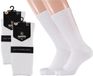 Apollo Chaussettes blanches pour femme - 6x paires en taille 35/42 - chaussettes de sport - chaussettes de sport