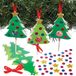 Baker Ross Kerstboom Lollyhouder Decoraties – Pakket van 10