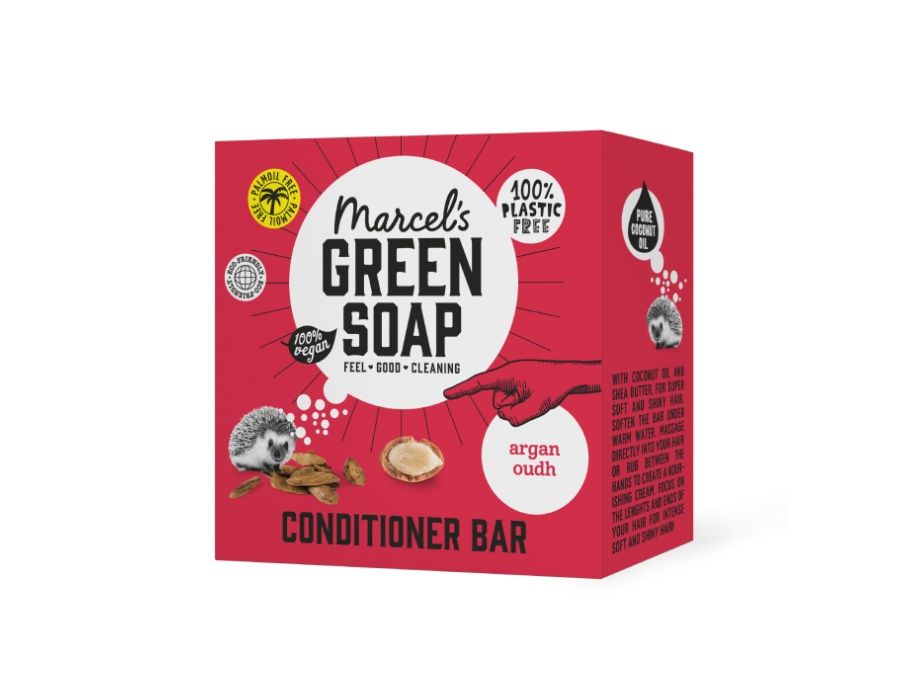 Marcels Green Soap Conditioner Bar - Argan & Oudh - 60 gr