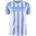 Craft Progress 2.0 Stripe Shirt Korte Mouw Heren - Hemelsblauw / Wit | Maat: XL