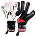 Ho Soccer One Blade Ng Keepershandschoenen Rood, Zwart, Maat 7