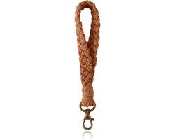 Deja Jewels Lookinggoodtoday Macramé Polsband met Gesp - Bruin