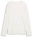 Tom Tailor - Slim fit T-shirt met lange mouwen en logoprint - Maat M - Whisper White