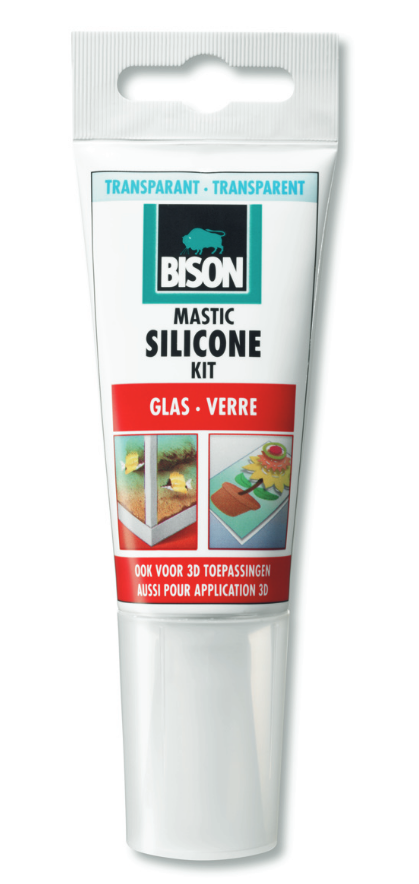 Bison Siliconenkit Glas 6301462