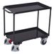 Variofit Trolley met 2 metalen plateaus - Draagvermogen 400 kg