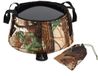 Sans marque Bol d'eau multifonction pliable, camouflage