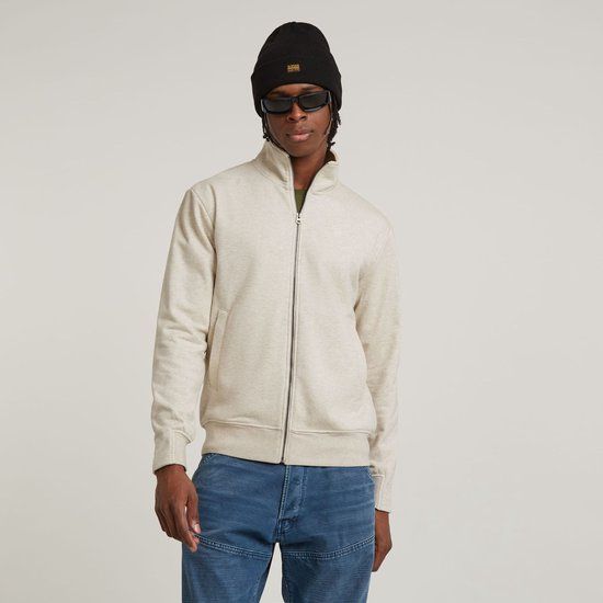 G-Star RAW Nifous Zip Thru Sweatvest - Grijs - Maat M - Heren