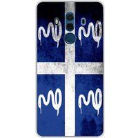 1001 coques Huawei Bedrukt siliconen hoesje compatibel met Huawei Mate 10 Pro Drapeau martinique
