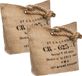 Atmosphera Deurstopper Lofty - Jute Beige - Polyester en Zand - 2 kg
