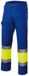 Velilla Werkbroek met hoge zichtbaarheid XL royal/fluo yellow