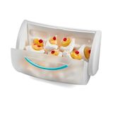 Snips Wasmachine en vaatwasser Pod houder, vaatwasser Tablet organizer, capaciteit voor 20 pods, wasmiddel organizer voor vaatwasser en wasmachine, 22,5 x 12,5 x 8 cm, Made in Italy.