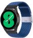 By Qubix - Braided nylon bandje - Blauw - geschikt voor Huawei Watch 5 - 46mm