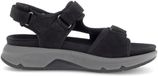 Gabor rollingsoft sensitive 66.889.47 - sandale de marche plate femme - Noir - taille 38