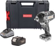 ProCraft Industrial IW850A-BB accu-slagmoersleutel 20 V 850 Nm 1/2" borstelloos + 1x accu 4,0 Ah + oplader + RHINO-gereedschapskoffer