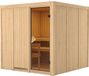 Fonteyn Sauna cabine Systeemsauna avec entrée avant