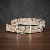 Lureaux Ivory Python (Riem) Nette Riemen Voor Heren