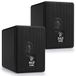 Pyle Mini Boekenplank Speakers – 100W Passieve Compacte Luidsprekers