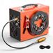VEVOR compresseur d'air PCP 350W, 300 bar, DC 12V/AC 230V, arrêt automatique, convertisseur intégré
