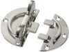 SOTECH 4 x Tafelverbinder/Draaigrendel Ø 60 mm nikkel-look