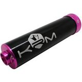 KRM Silencieux d'échappement 70 - 90 noir / rose