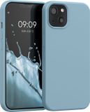 kwmobile telefoonhoesje geschikt voor Apple iPhone 13 - Hoesje met siliconen coating - Smartphone case in antieksteen