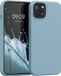 kwmobile telefoonhoesje geschikt voor Apple iPhone 13 - Hoesje met siliconen coating - Smartphone case in antieksteen