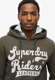 Superdry Leathers Hoodie Heren XXL