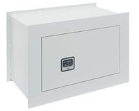 Domus BC/2P wandkluis met slot, lichtgrijs