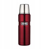 Stainless Thermos Drinkfles 470 ml - Rood - RVS, Vacuümgeïsoleerd