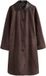Next - Dames - Petite trenchcoat van imitatiesuède - Petite - Bruin
