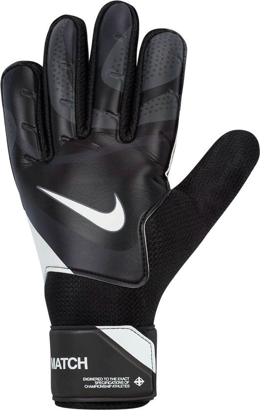 Nike Match Keepershandschoenen Senior Zwart - Wit Maat 7