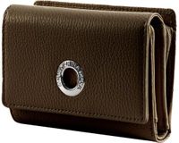 MANDARINA DUCK Mellow Leather Wallet with Flap Espresso donkerbruin