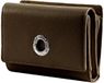 MANDARINA DUCK Mellow Leather Wallet with Flap Espresso donkerbruin