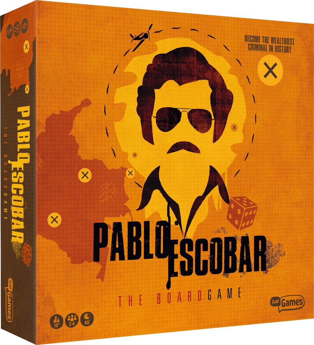 Just Games Pablo Escobar The Boardgame - bordspel - beschikbaar vanaf 5 oktober 2018
