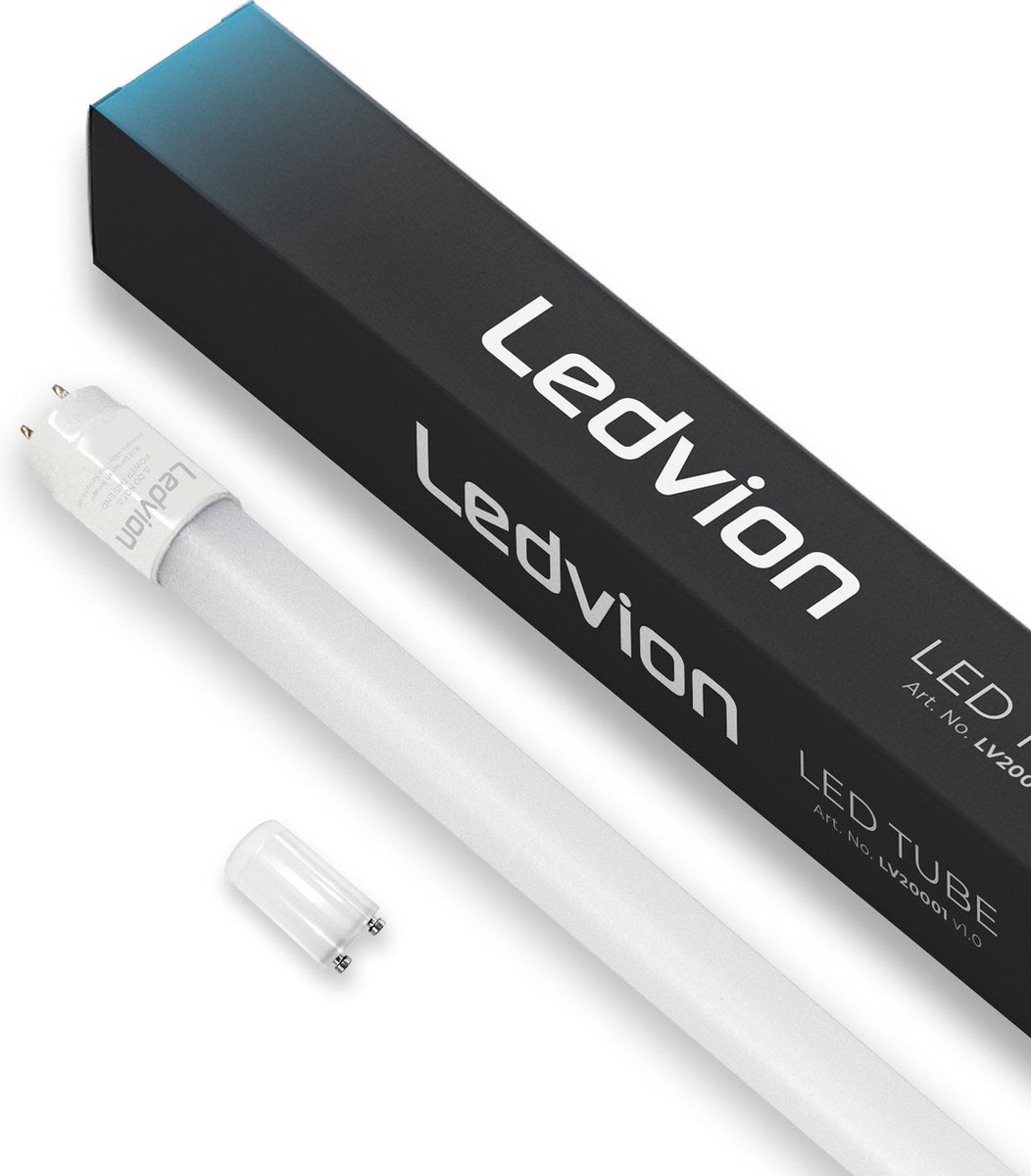 LEDVION LED TL Buis 60CM - 7W - 4000K - 1120 Lumen - High Efficiency