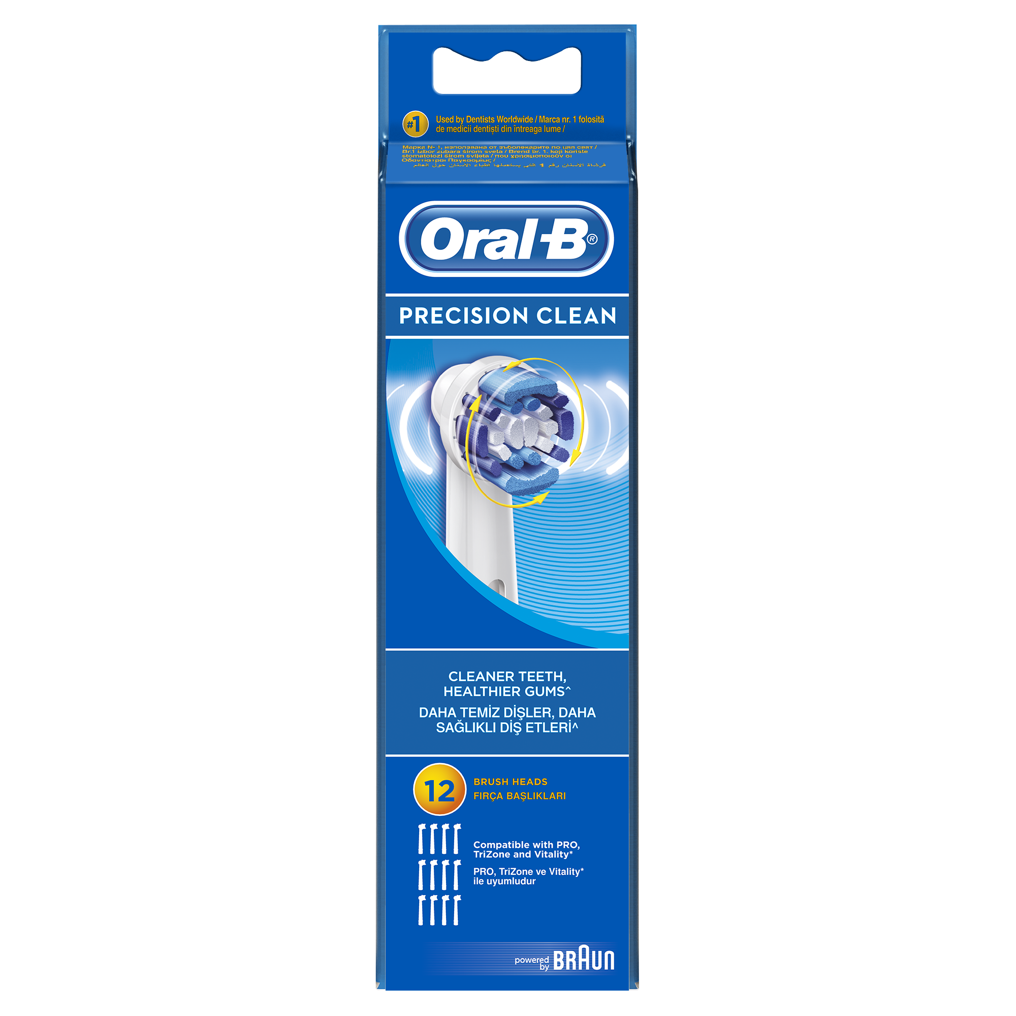 Oral-B Precision Clean Power Opzetborstels 4x3 Stuks