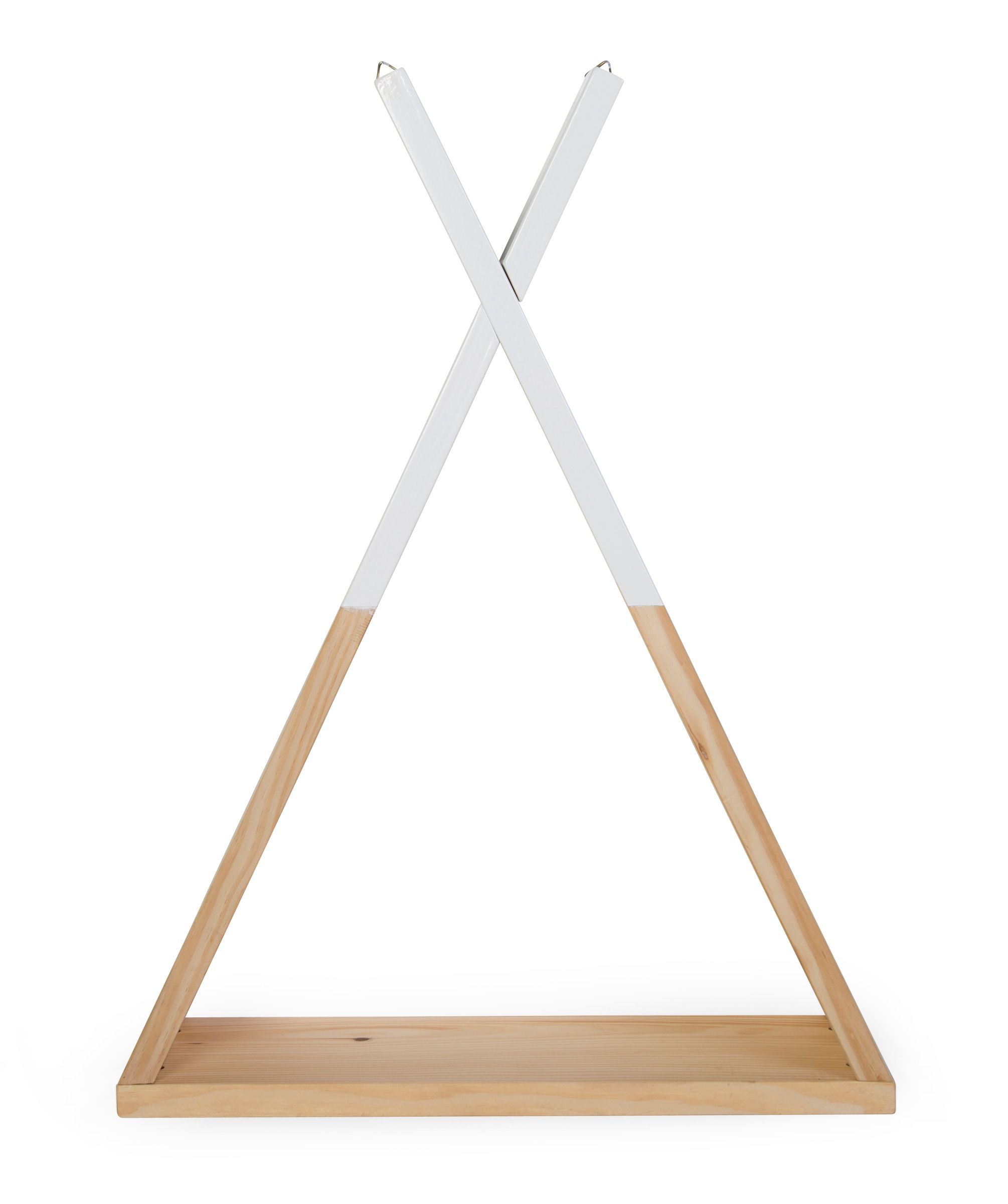 Childhome Childwood - Wandrek Tipi Natural Wit - Hout - Wit